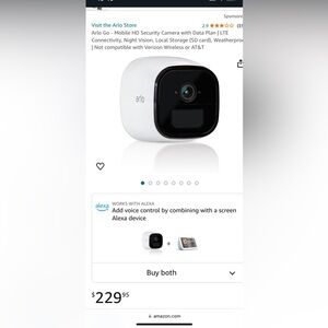 Arlo Go, Security Camera